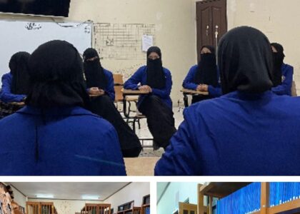 Rapat akhir bulan DEMA Putri periode 2024-2025